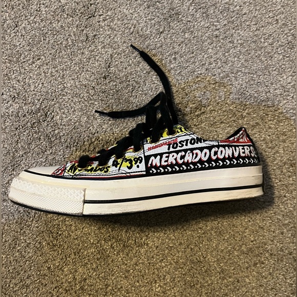 Low top size 7 women’s converse Chuck 70 Low 'Mi Gente Capsule - Bodega Run - Picture 2 of 4